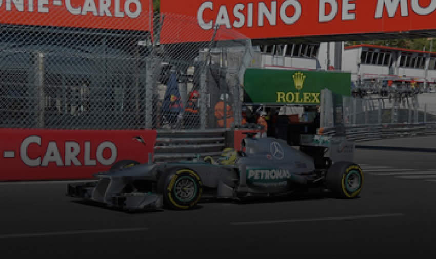 Monaco Grand Prix event banner